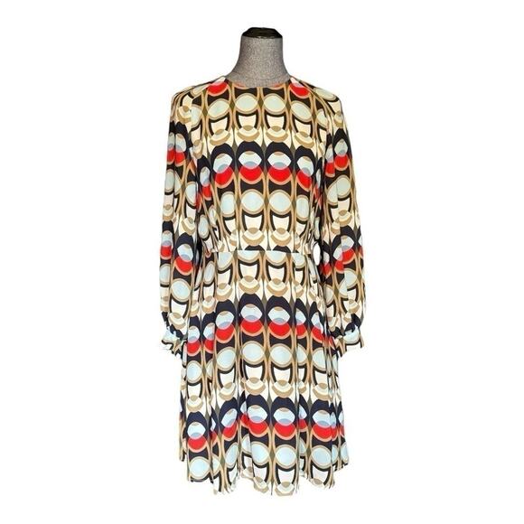 H&M Dresses & Skirts - $2/20 H&M Dress SZ 8  Multi-Colored  gently worn Midi-Calf length graphic print